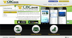 Desktop Screenshot of cbcbank.com