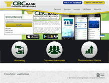 Tablet Screenshot of cbcbank.com
